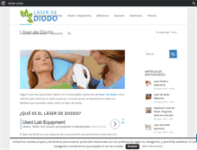 Tablet Screenshot of laserdediodo.com